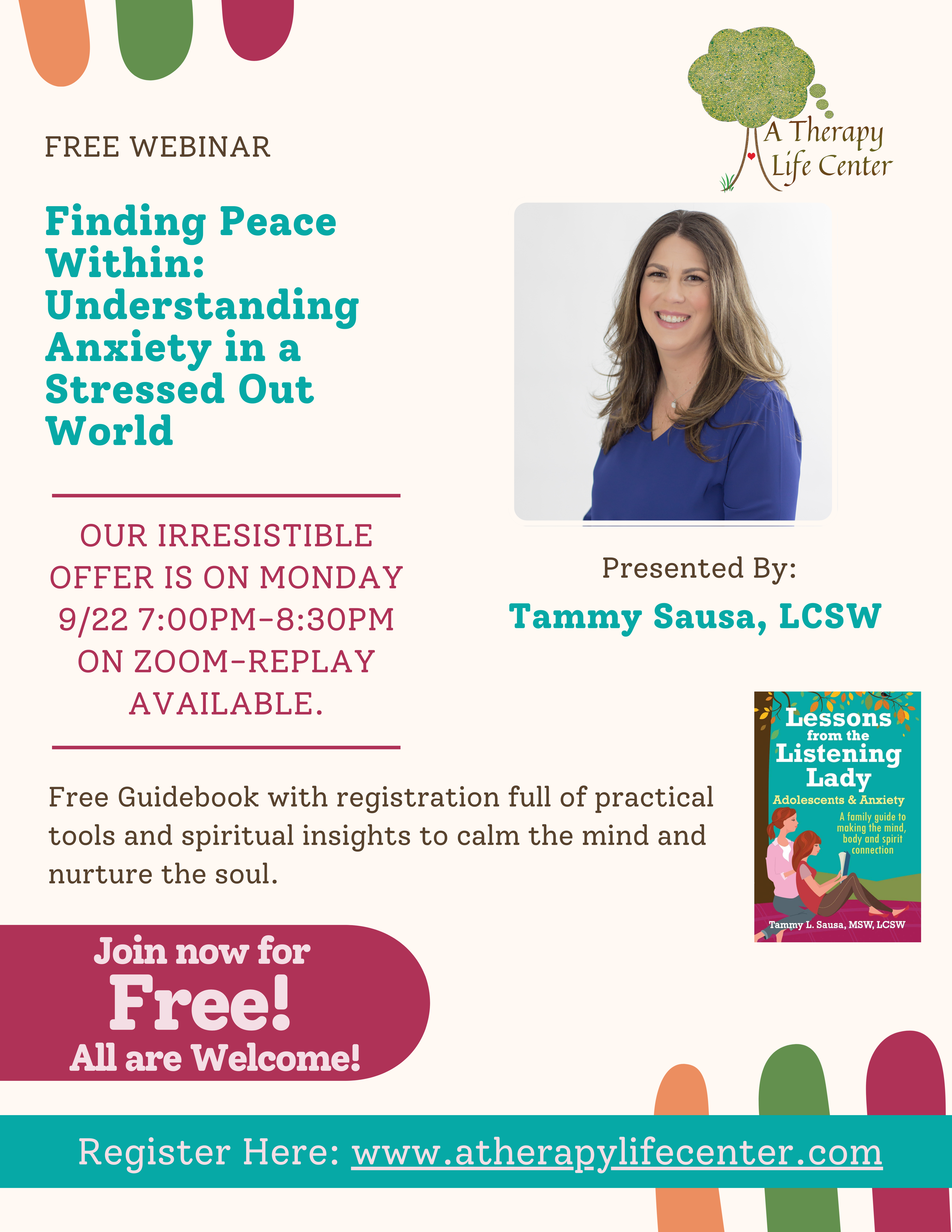 Free Webinar Finding Peace Within